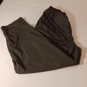 Classic Elements Men's Green Cotton Blend Windbreaker Pants Joggers Size Large